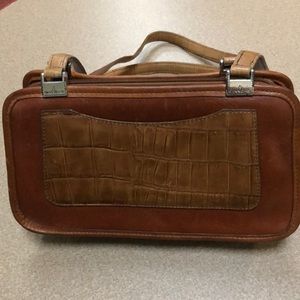 Brighton honey brown leather purse 11x 6.5x3.5